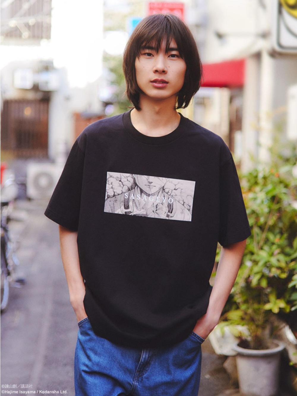 Attack on Titan Uniqlo T-shirt Black UT Archive Manga Size XL